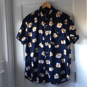J Crew Factory floral shirt